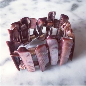 NWT Stretch SeaShell Bracelet